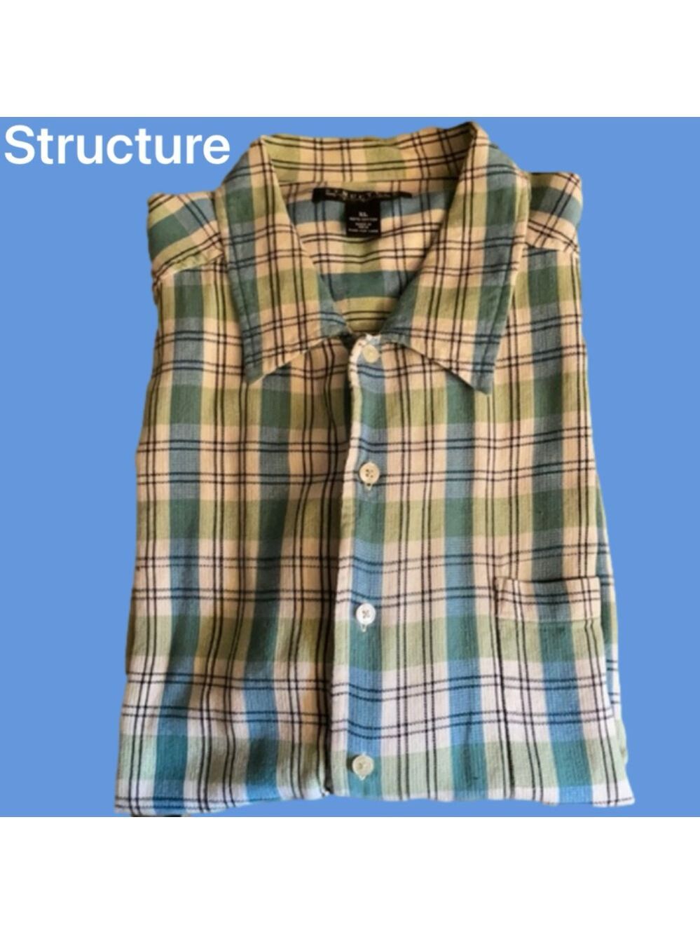 Soft Textured Cotton Shirt XL by Structure NWOTs